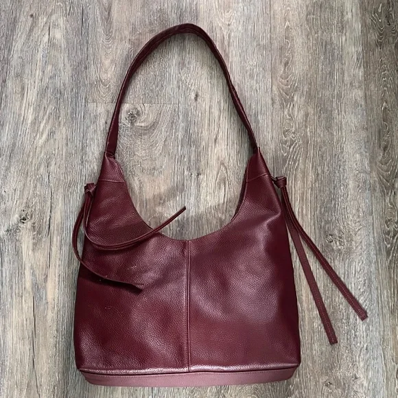 Laggo Bella Hobo Bag Burgandy - Picture 6 of 8